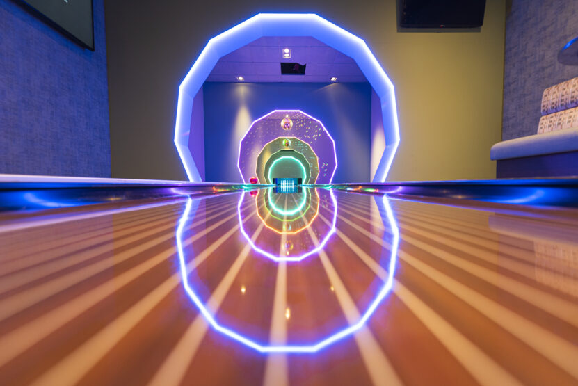 Verlichting bowlingbaan